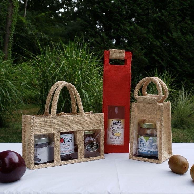 Structured Jute Tote